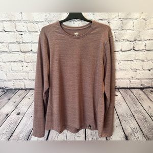 REI: XL Women’s long sleeve REI shirt.